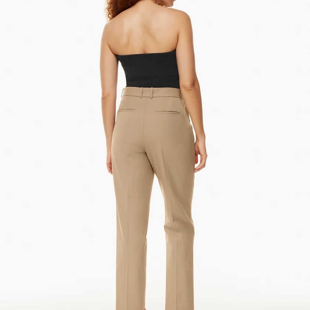 Aritzia babaton command pant size 0 in gold camel NWT - Picture 7 of 8